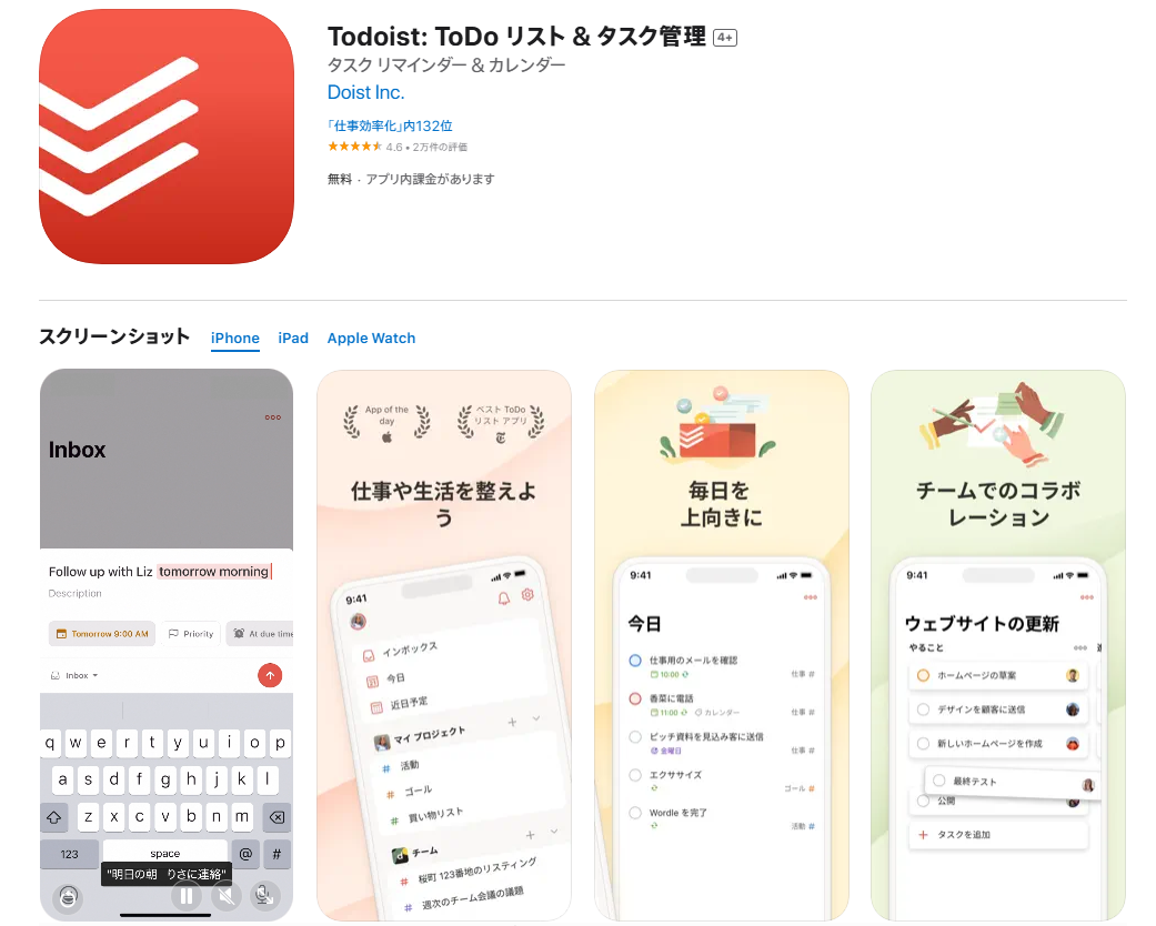 Todoist（トゥドゥイスト）